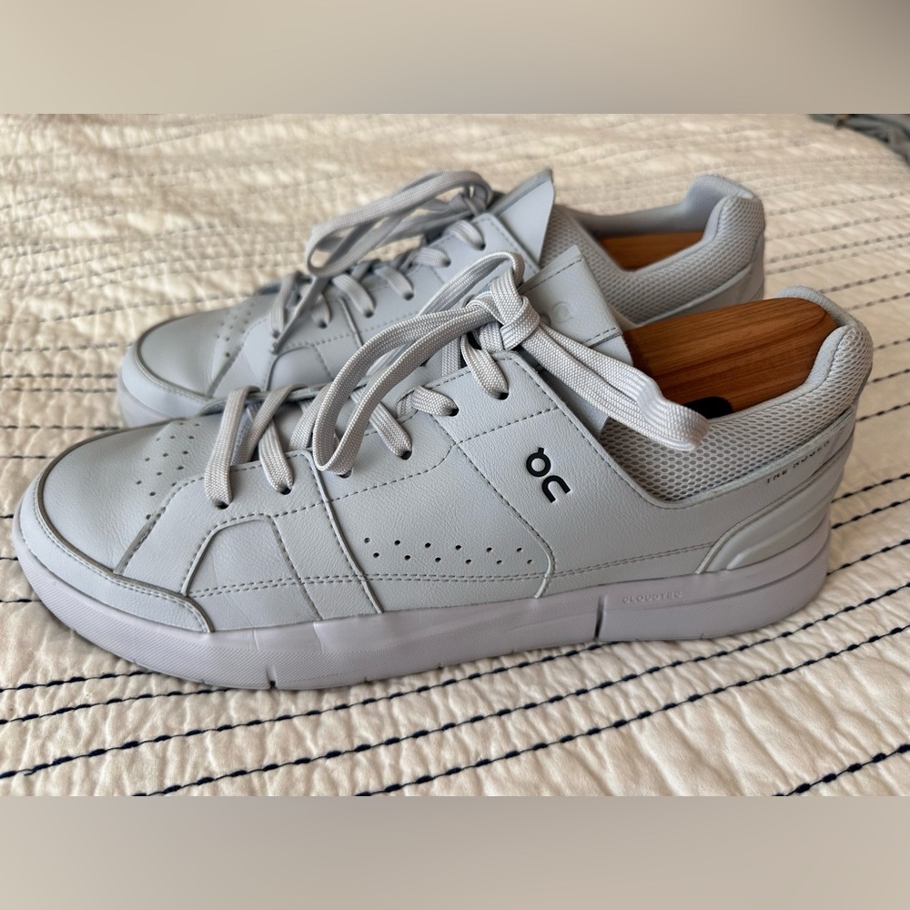 On Running Gray Sneakers with Minimalist Design